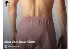 Mens Linen Boxer Shorts – Cool Comfort by Luft-Boxers