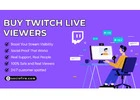 Buy Twitch Live Viewers