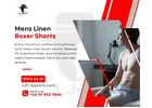 Mens Linen Boxer Shorts for Cool Comfort and Effortless Style