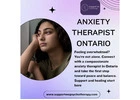 Find a Trusted Anxiety Therapist in Ontario