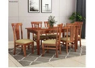 Compact 4-Seater Dining Table Set – Space-Saving Design