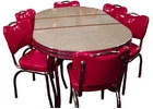 Convert your retro-styled 1950s Leaf tables for kitchen into a 21st-century design