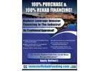 INVESTOR 100% FIX & FLIP FINANCING - Up To $2,000,000.00 with 680+ Credit!