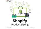 Shopify product listing support for busy sellers
