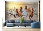 Beautiful Running Horse Wallpaper – Ideal for Your Living Room or Office!
