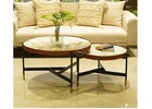 Glass Top Center Table for Living Room – Minimalist Design