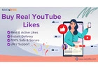 Buy Real YouTube Likes