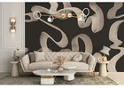 Capture Attention and Inspire Creativity in Every Room with abstract swirl wallpaper