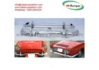 Renault Caravelle and Floride, coupé and cabrio (1958-1968) bumpers with over riders