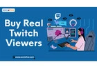 Buy Twitch Live Viewers