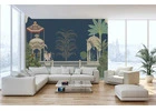 Exquisite Mughal Garden Wallpaper: Nature's Splendor at Home