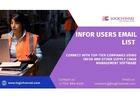 Maximize Your Marketing Outreach With Well-segmented Infor Users Email List