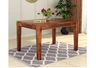 Cambrey Compact 4 Seater Dining Table in Honey Finish