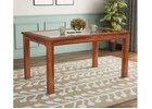 Janet 6 Seater Dining Table with Glass Top