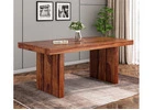 Wertex 6 Seater Dining Table in Honey Finish