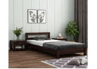 Pavlich Single Bed (Walnut Finish) – Classic Simplicity