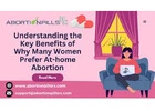 Understanding the Key Benefits of Why Many Women Prefer At-home Abortion