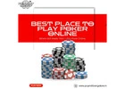 Best Place to Play Poker Online