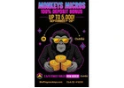 100% Deposit Bonus | Monkeys Micros Poker