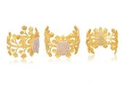 18k Gold Plated Bracelets Radiant Luxury Jewelry
