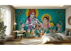 Lord Radha Krishna Wallpaper Mural