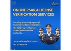 Quick PSARA Licence Renewal Assistance