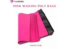 12x16 Inch Pink Mailing Poly Bags – Strong Pink Mailer Bags