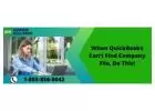 Easy Way To Fix QuickBooks Can’t Find Company File Issue