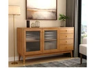 Compact Side Board Unit Small Cabinet for Storage Under Budget