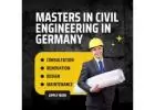 Study Masters in Civil Engineering in Germany
