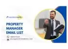 How can Avention Media's property manager email list benefit real estate professionals and property 