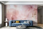 flowers on wallpaper