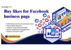 Buy likes for Facebook business page