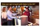 How do I get in touch with Qatar in UK?