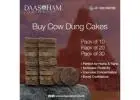 organic cow dung for agnihotra