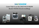 Join Us at the NACS Show 2025 to Explore Cash Automation Innovations