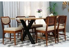 Buy Wooden Dining Table Sets Online – Modern & 6 Seater Designs