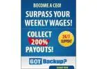 Seize control of your financial destiny with GotBackup!