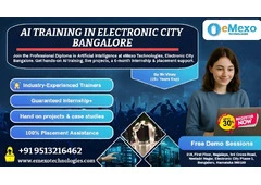 AI Certification Course with 100% Placement in Electronic City Bangalore AI Certification Course with 100% Placement in Electronic City Bangalore
