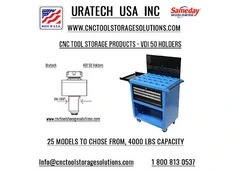 Uratech: High-Quality CNC Tool Storage for VDI 50 holders Uratech: High-Quality CNC Tool Storage for VDI 50 holders