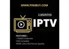 8K Premium IPTV Subscription No Buffering HD/UHD TV 3/6/12 Months