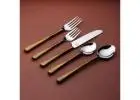 Elevate your dining experience with inox artisans' exquisite flatware set collection
