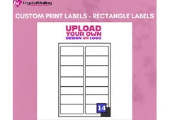 Custom Print Labels – Rectangle Labels (99.1 × 38.1 mm Matt) Custom Print Labels – Rectangle Labels (99.1 × 38.1 mm Matt)