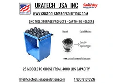 Uratech: High-Quality CNC Tool Storage for CAPTO C10 holders Uratech: High-Quality CNC Tool Storage for CAPTO C10 holders
