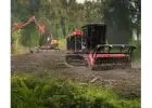 Efficient Brush Clearing Equipment by Switchback Landscaping