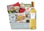 White Wine Gift Baskets - Fast Delivery