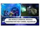 Sea World Carnival Noida 2024 | Underwater Fish Tunnel Aquarium