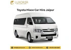 Toyota Hiace Car Hire Jaipur
