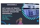 Get Loads of Traffic with Dedicated Server Hosting Singapore - Serverwala