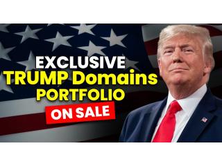 TrumpTickets.com, TrumpNewsUSA.com Plus 20 Trump Domains For Sale TrumpTickets.com, TrumpNewsUSA.com Plus 20 Trump Domains For Sale